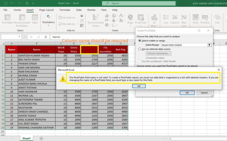 how to Use pivot table-2