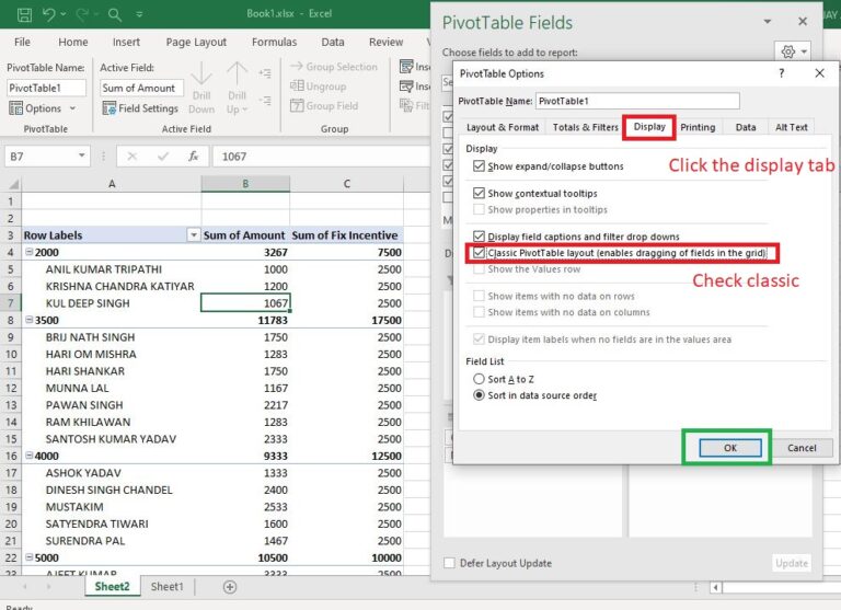 how to Use pivot table-6