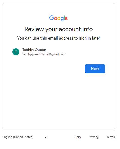 Gmail account generation