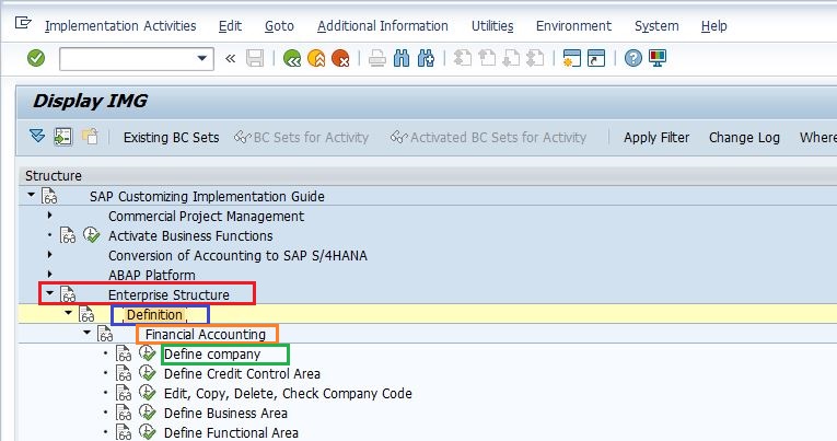 SAP CONFIGURATION